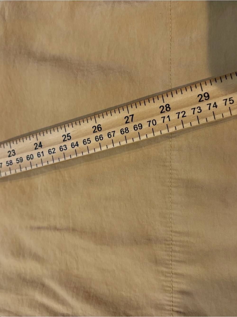 Madewell Beige Wide-Leg Elastic-Waist Pants size XS - Picture 9 of 10